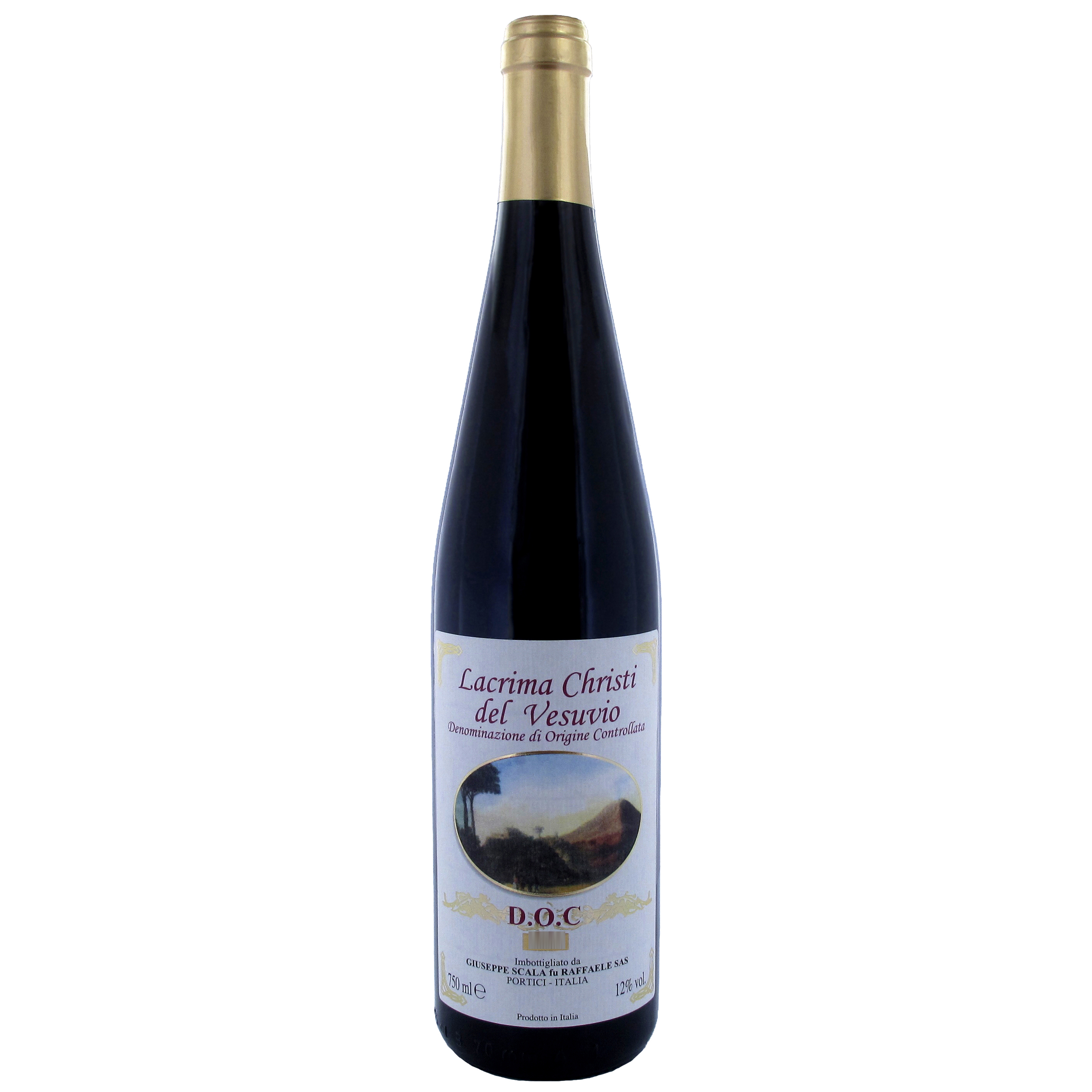 Italie Lacrima Cristi Vesuvio rouge 75cl