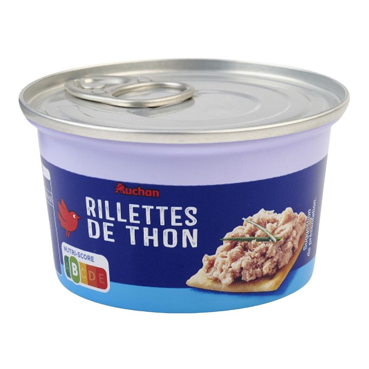 AUCHAN Rillettes de thon 125g