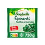 Voir la diapositive 3 : BONDUELLE Epinard feuilles préservées 3-4 portions 750g