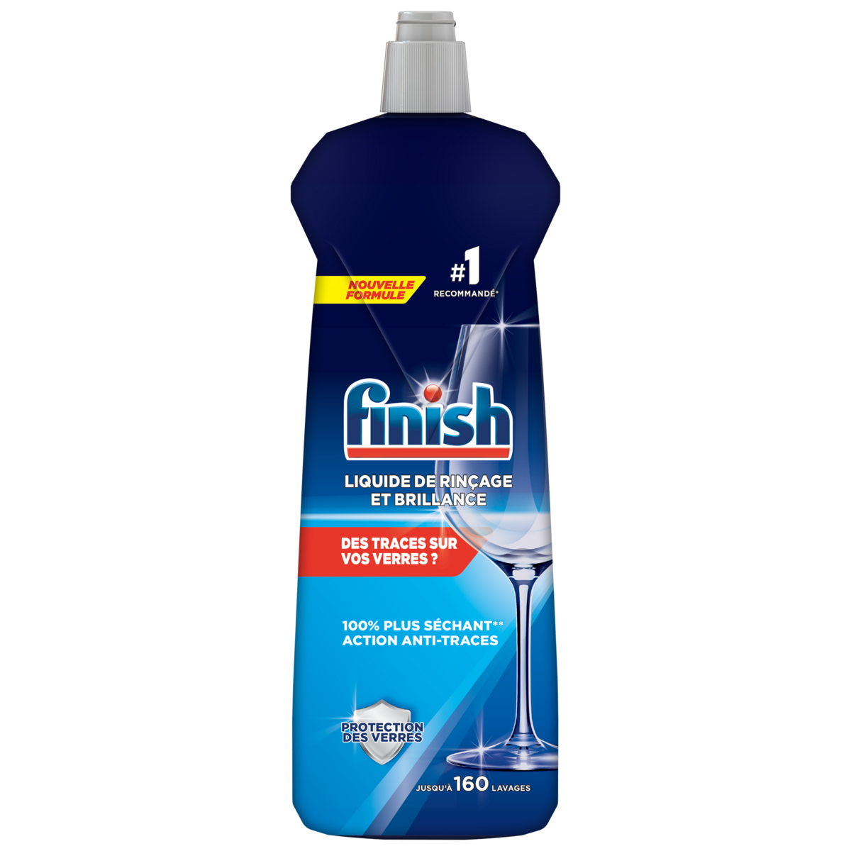 FINISH Liquide de rinçage et brillance lave-vaisselle 800ml