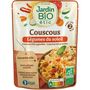 Voir la diapositive 2 : JARDIN BIO ETIC Couscous aux légumes du soleil sachet express 1 personne 220g