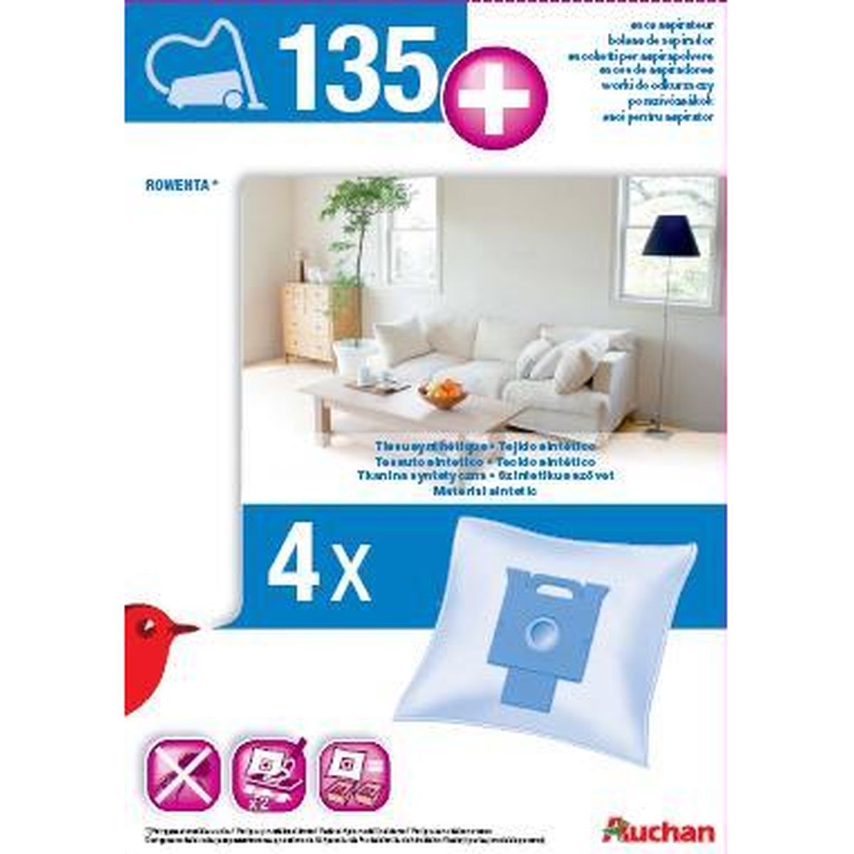 QILIVE Sac aspirateur 135+