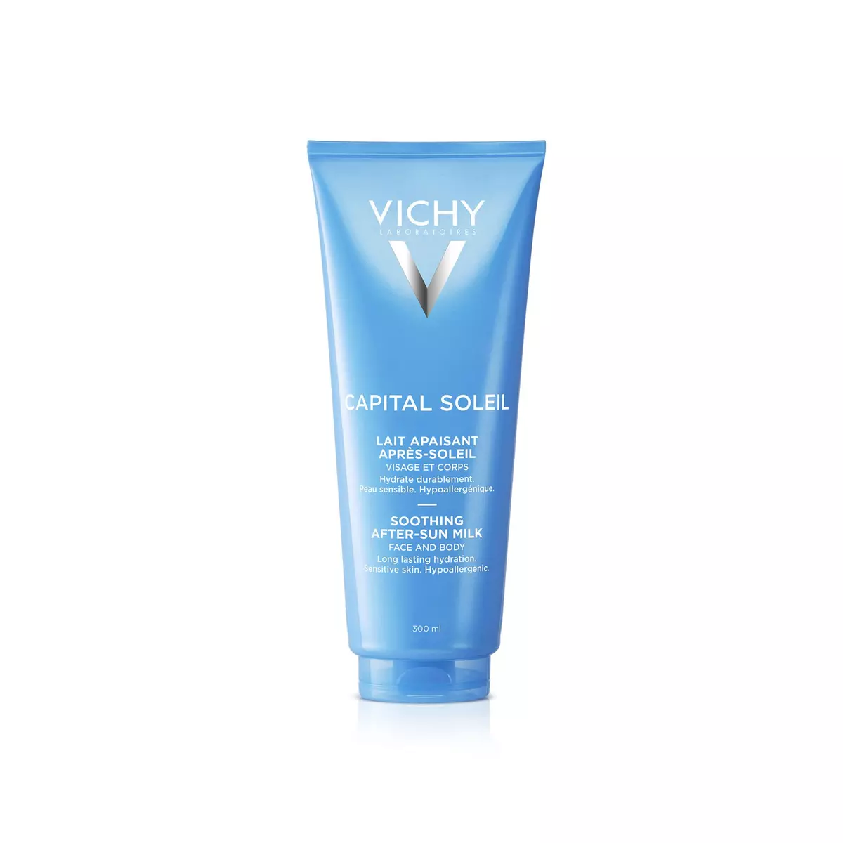 VICHY Capital soleil Lait apaisant après-soleil visage et corps pour peau sensible hypoallergénique 300ml