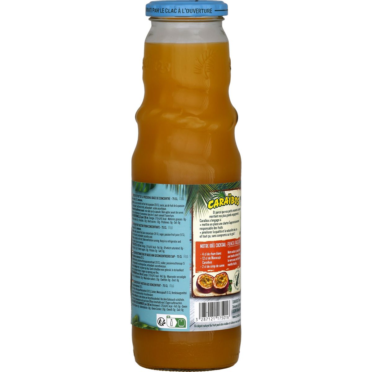 CARAIBOS Nectar maracujà 75cl