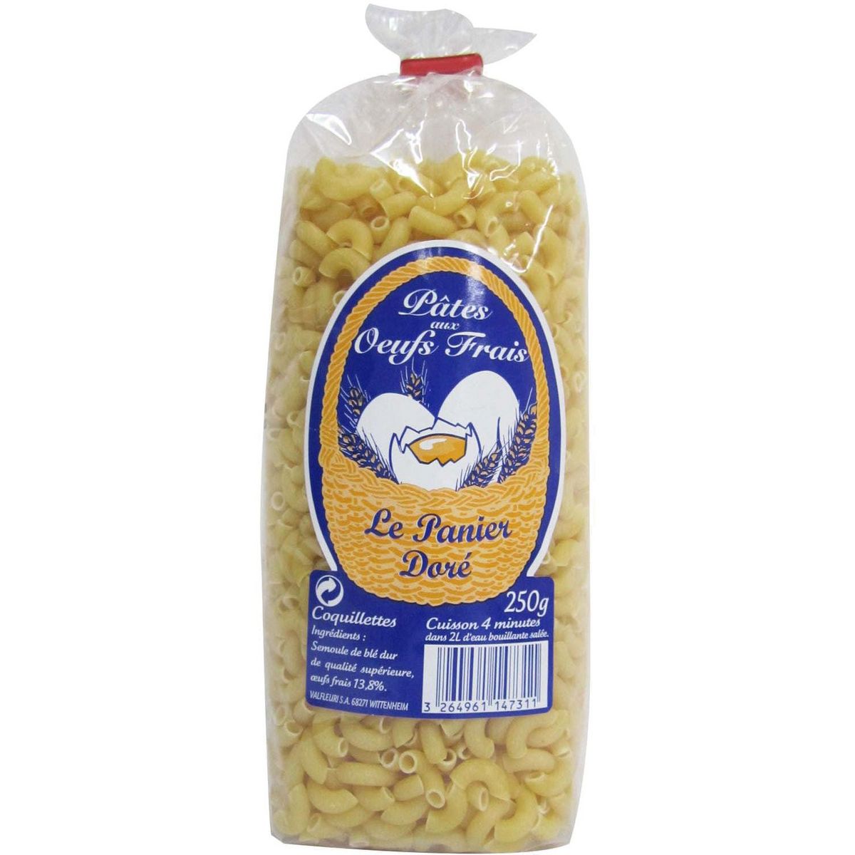 PANIER DORE Pâtes aux œufs frais 250g