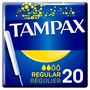 Voir la diapositive 2 : TAMPAX Tampons avec applicateur régulier 20 tampons