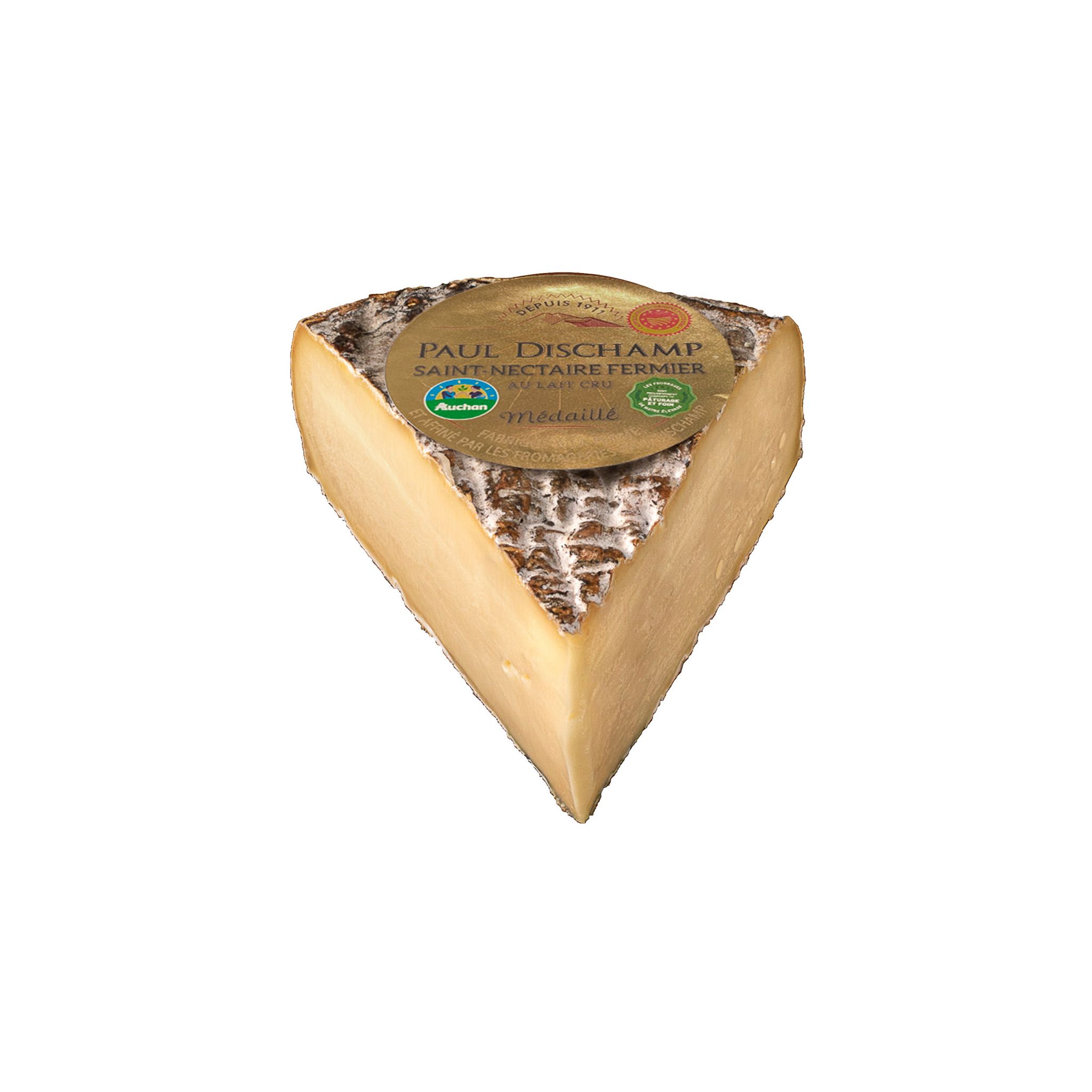 PAUL DISCHAMP CULTIVONS LE BON Saint Nectaire fermier au lait cru AOP 280g