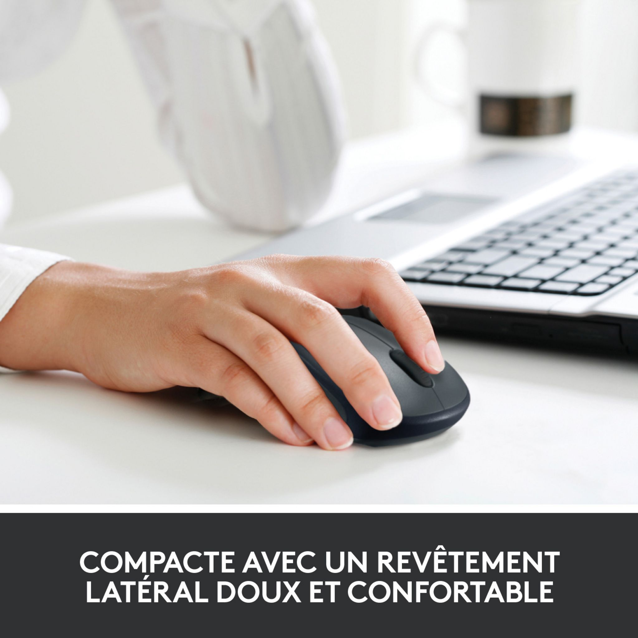 Voir la diapositive 3 : LOGITECH Souris Sans Fil M235 Optique Silver