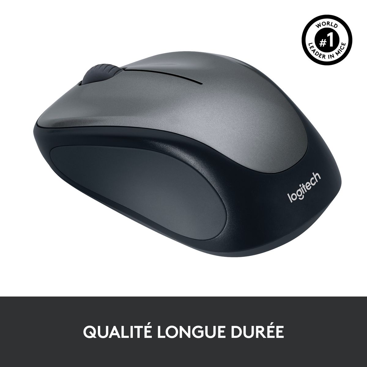 LOGITECH Souris Sans Fil M235 Optique Silver