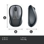 Voir la diapositive 6 : LOGITECH Souris Sans Fil M235 Optique Silver