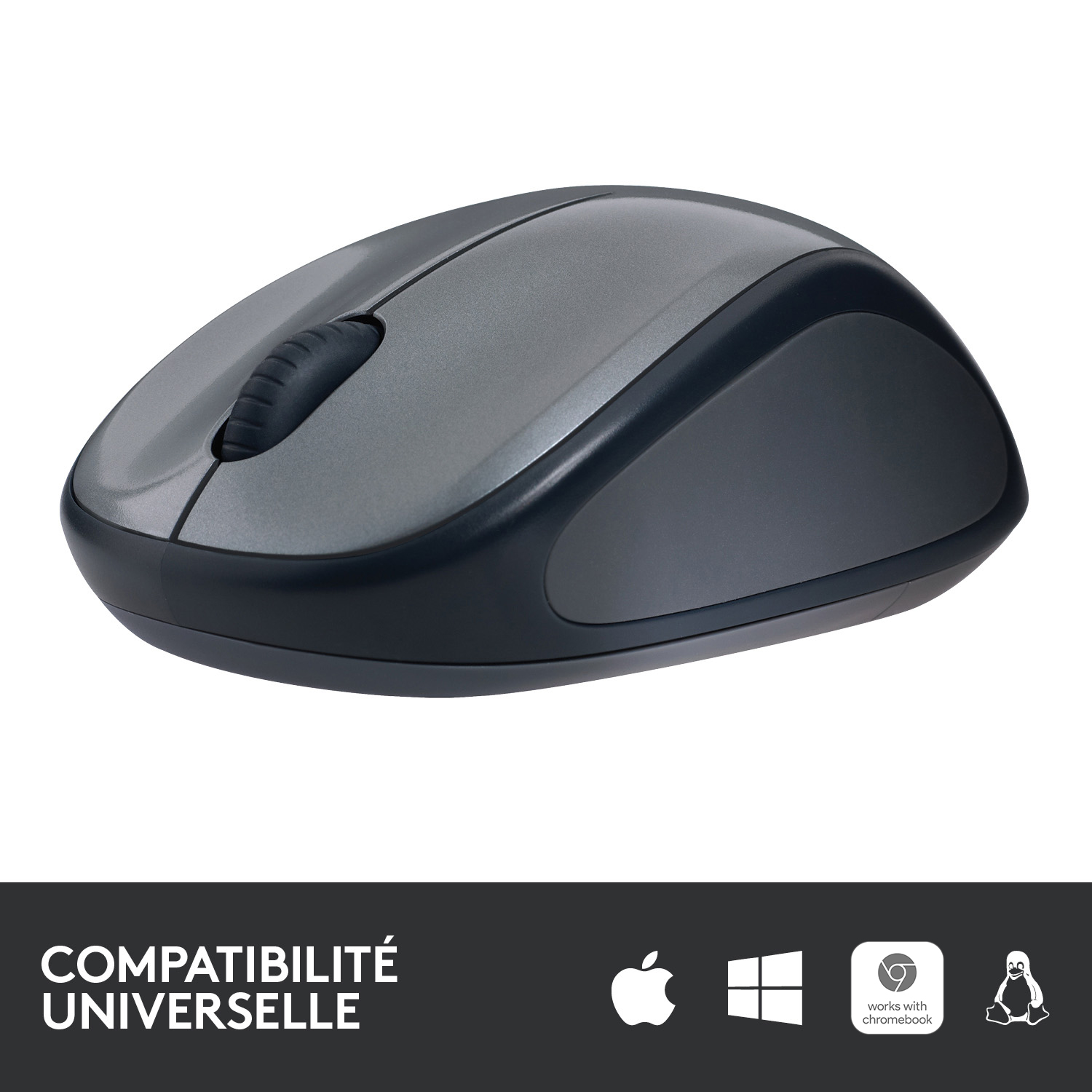 Voir la diapositive 8 : LOGITECH Souris Sans Fil M235 Optique Silver