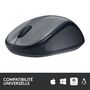 Voir la diapositive 8 : LOGITECH Souris Sans Fil M235 Optique Silver
