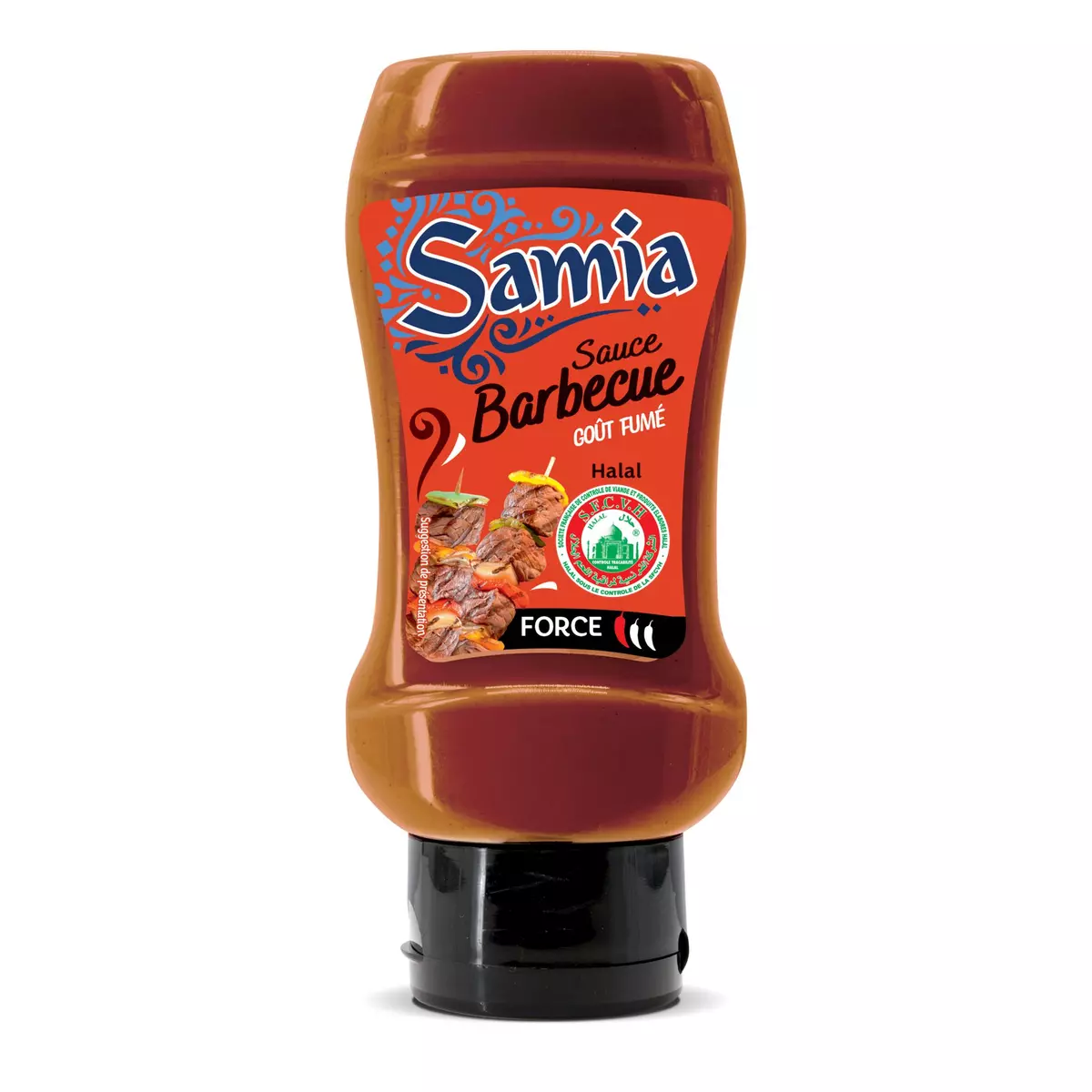 SAMIA Sauce barbecue halal flacon souple 350ml