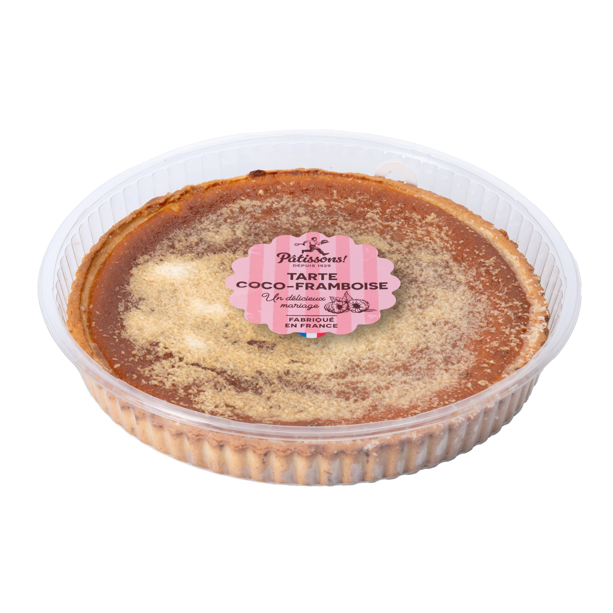 Tarte coco framboise 1.2kg