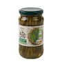 Voir la diapositive 2 : AUCHAN BIO Haricots verts extras fins cueillis et rangés main en bocal 180g