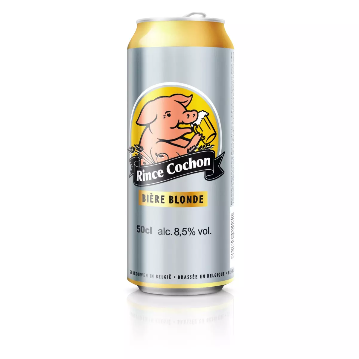 RINCE COCHON Bière blonde 8,5% boîte 50cl