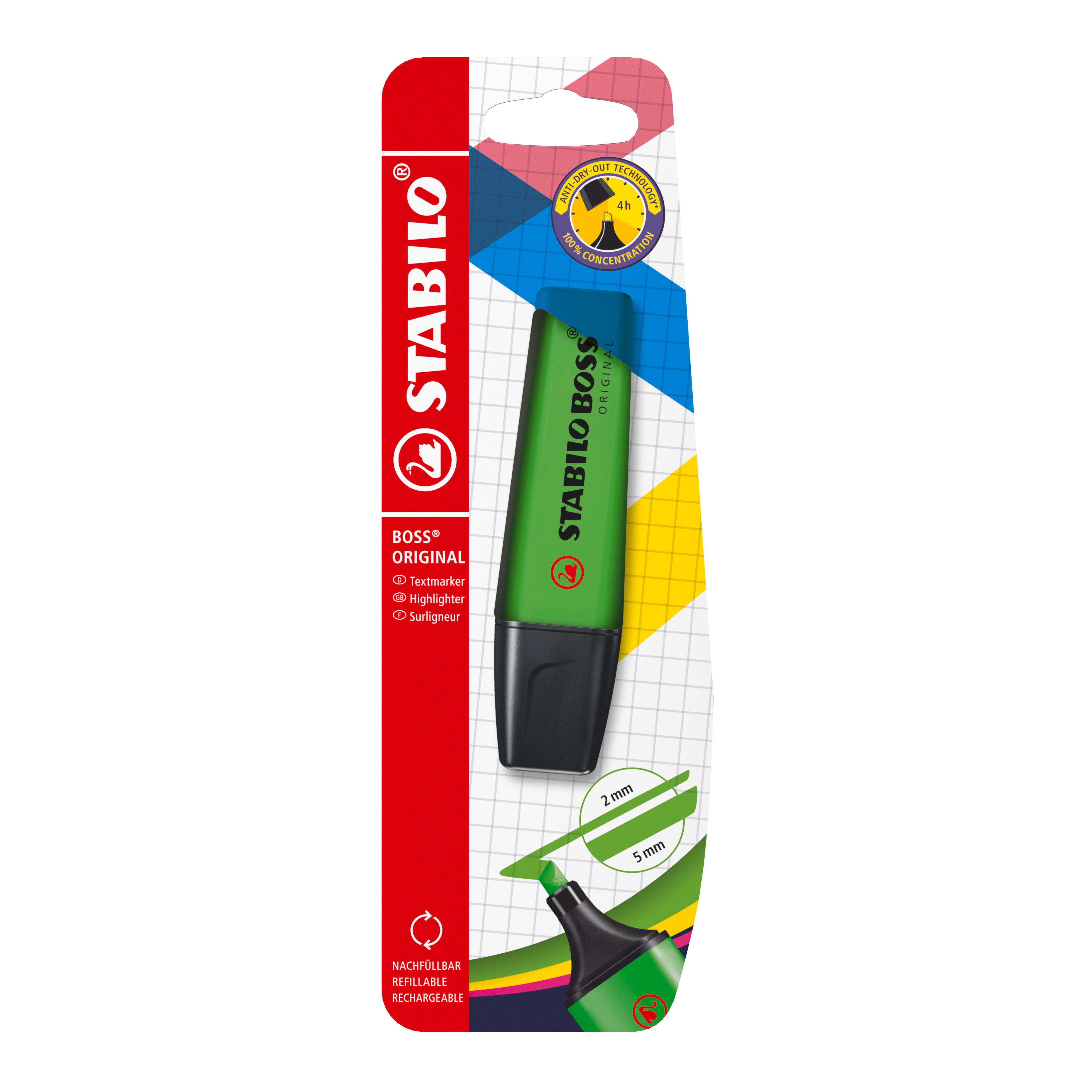STABILO Surligneur BOSS Original - Vert