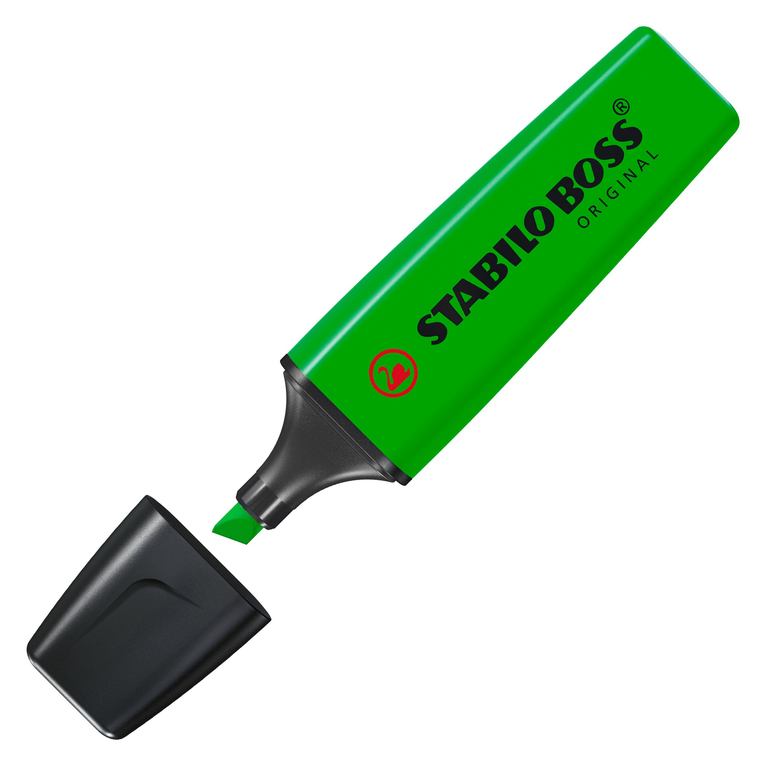 Voir la diapositive 2 : STABILO Surligneur BOSS Original - Vert
