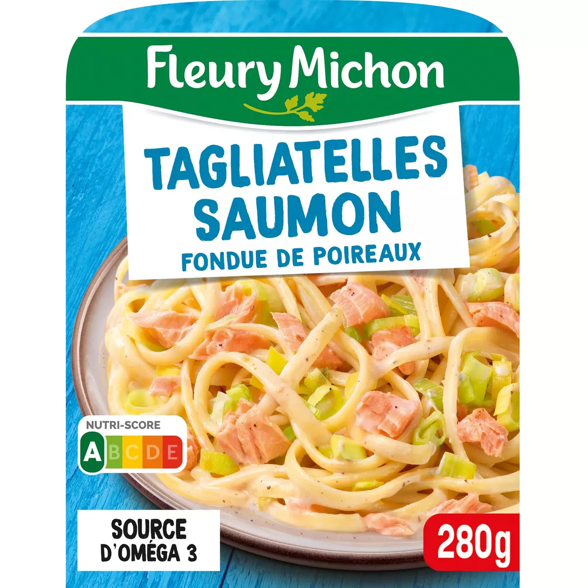 FLEURY MICHON Tagliatelles au saumon et ciboulette 1 portion 280g