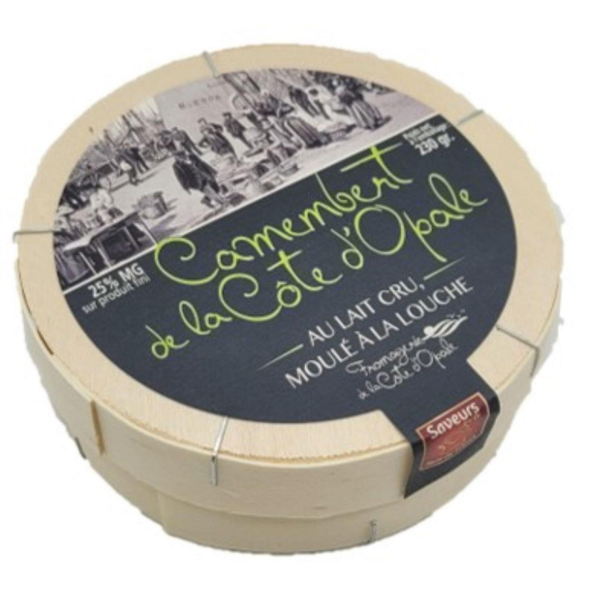 PROLAIDIS Camembert au lait cru moulé à la louche 250g