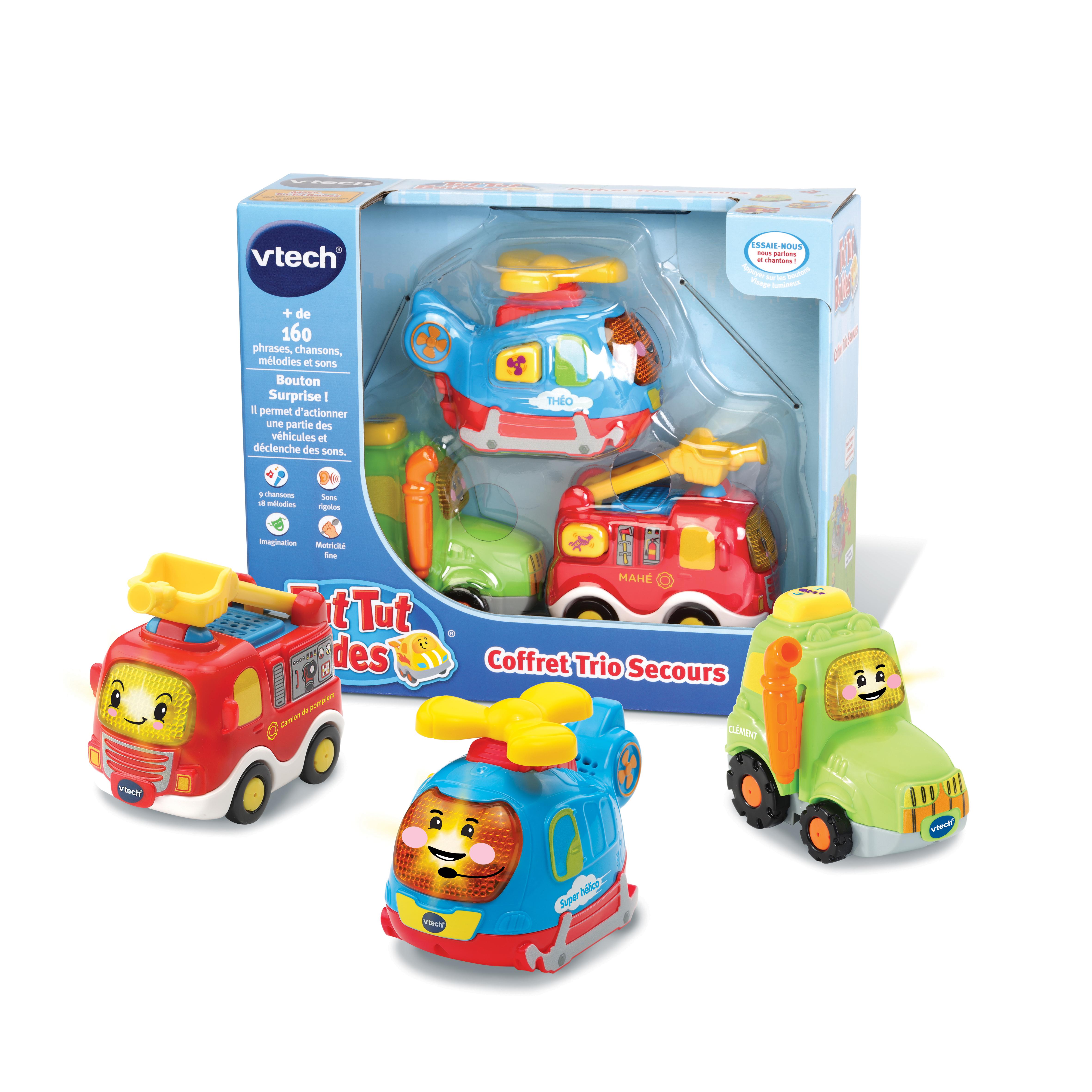 VTECH Coffret Trio Tut Tut Bolides