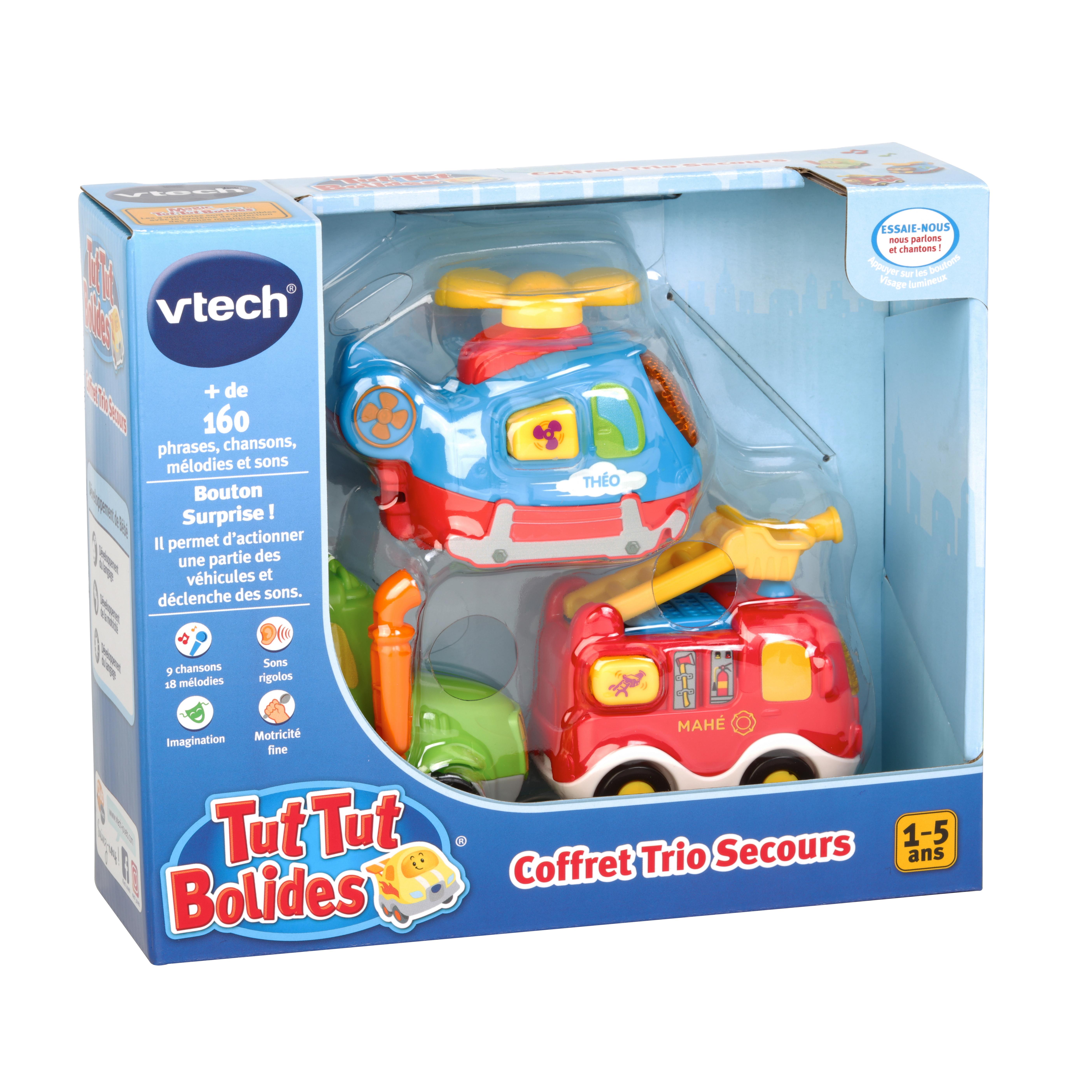 Voir la diapositive 3 : VTECH Coffret Trio Tut Tut Bolides