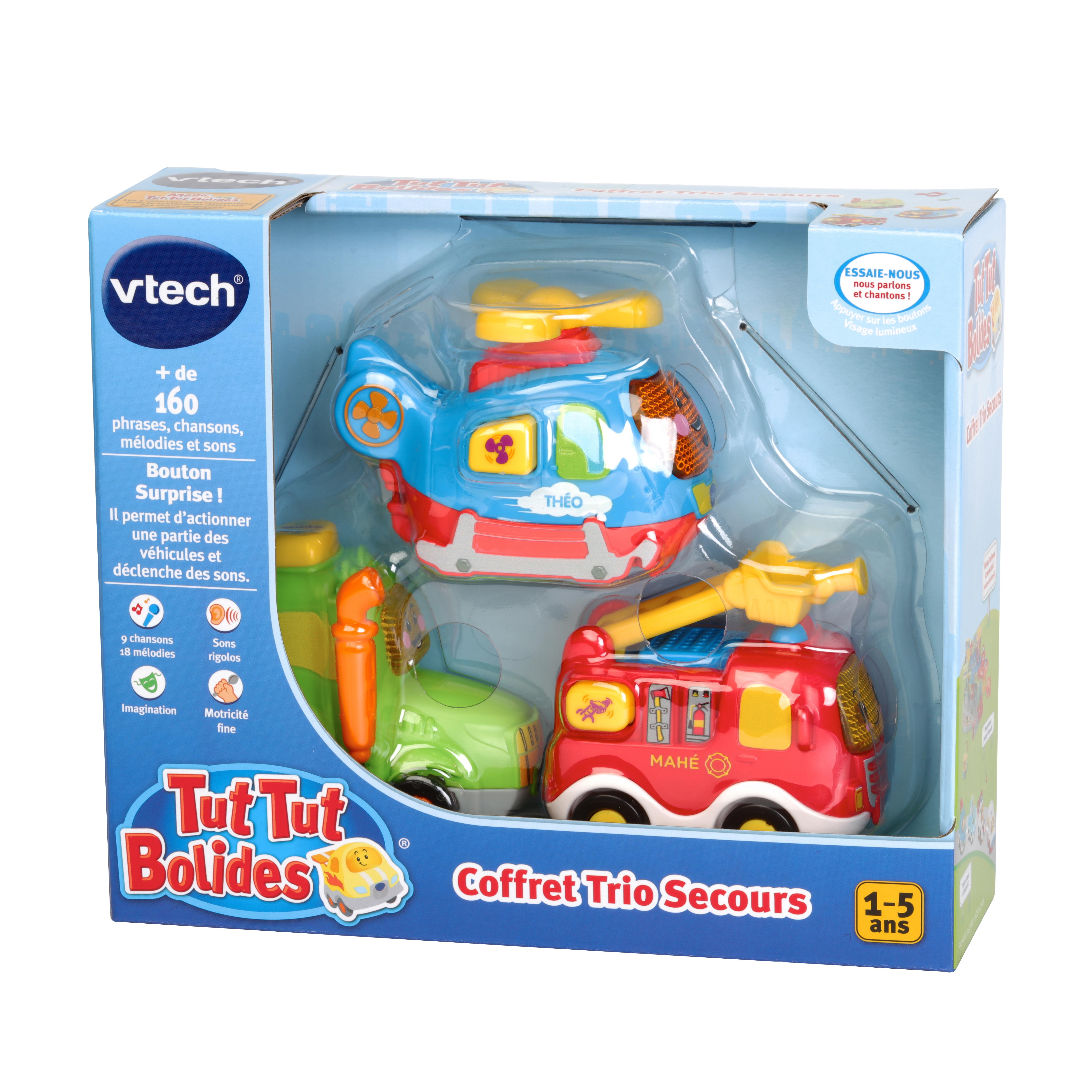 Voir la diapositive 4 : VTECH Coffret Trio Tut Tut Bolides