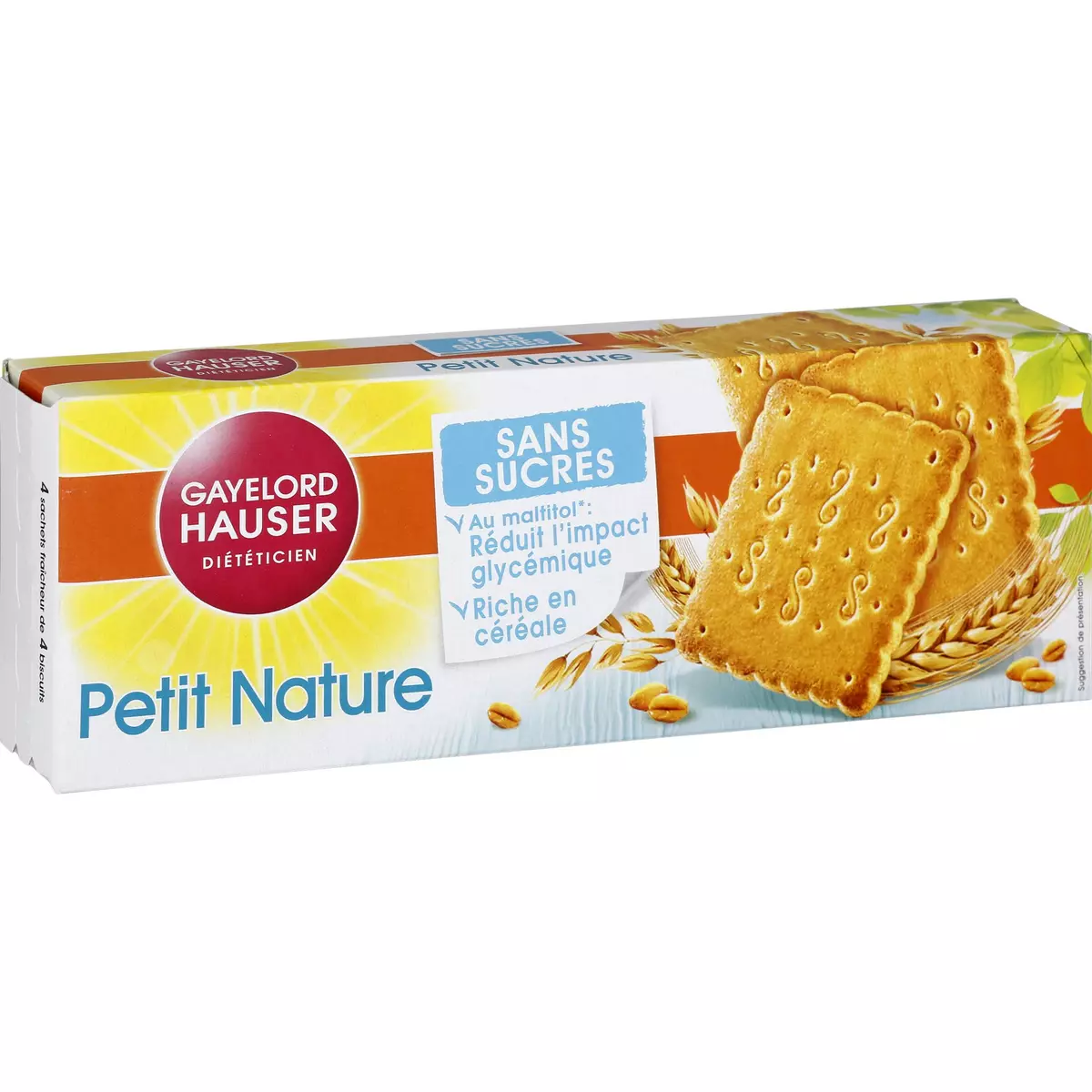 GAYELORD HAUSER Biscuit petit nature sans sucre 156g