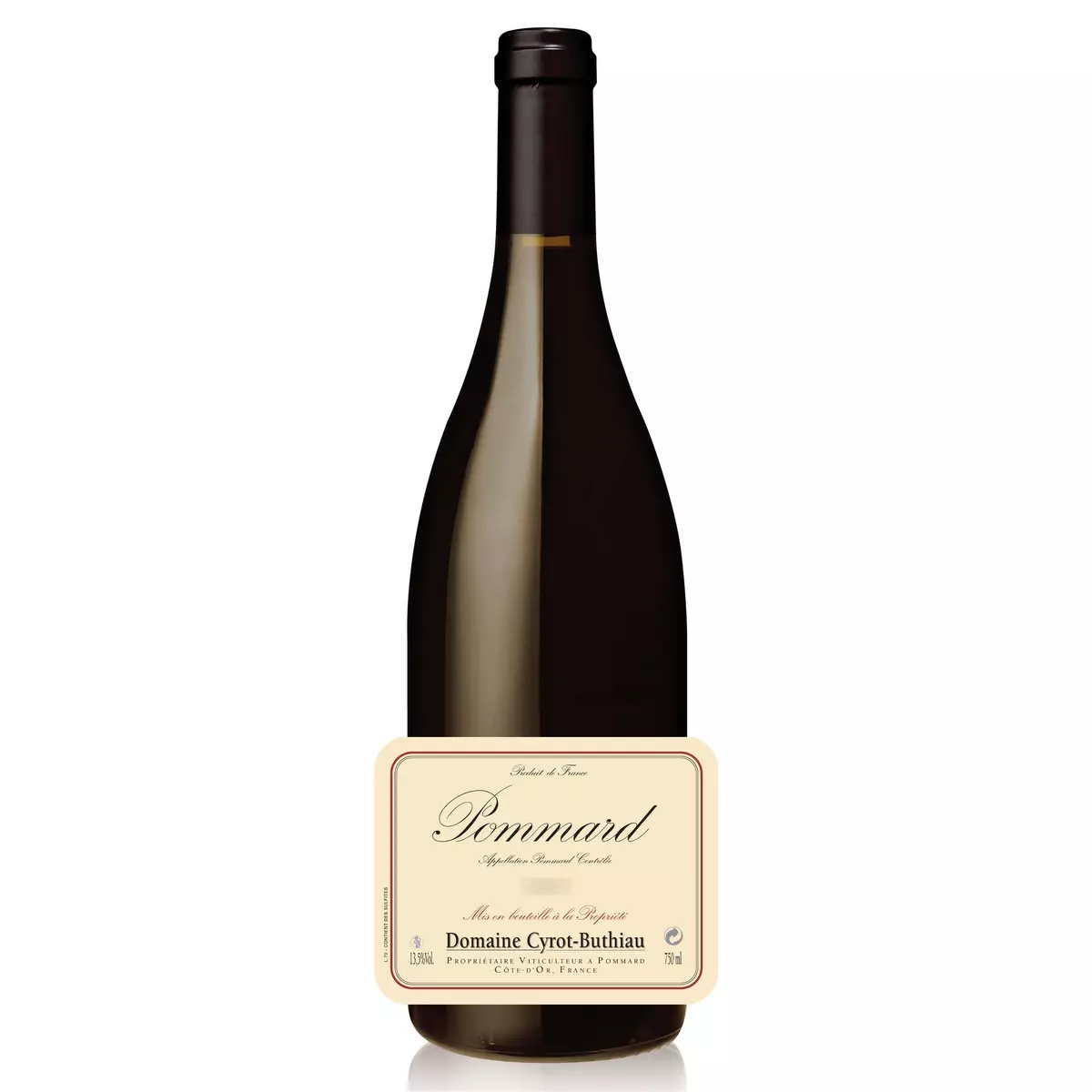 Vin rouge AOP Pommard Domaine Cyrot-Buthiau 75cl