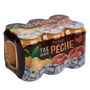 Voir la diapositive 2 : AUCHAN Thé glacé à la pêche boîtes 6x33cl