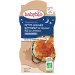 Babybio BABYBIO Bols tendresse de petits légumes & riz bio dès 12 mois