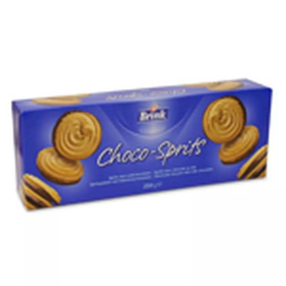 BRINK Choco-sprits biscuits au chocolat au lait 250g