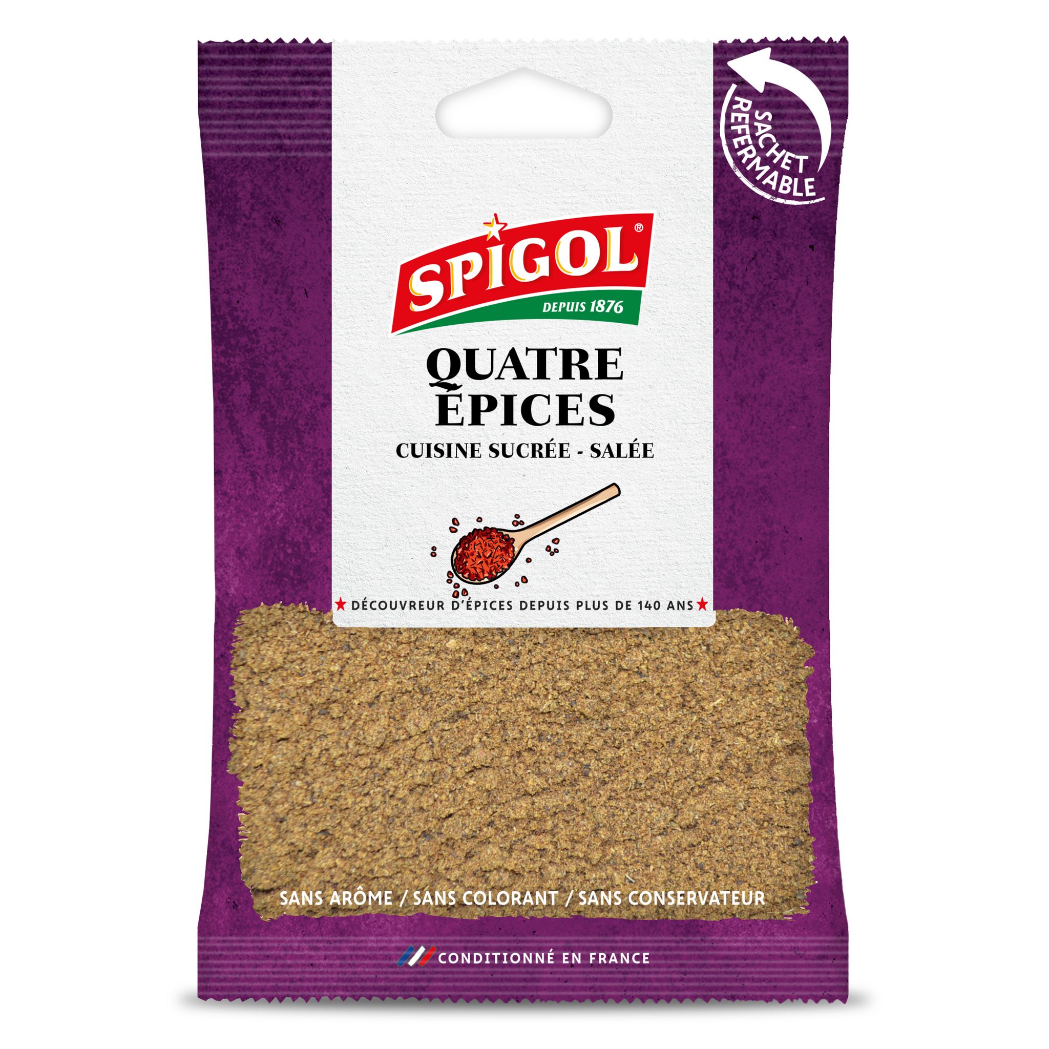 SPIGOL Quatre épices cuisine sucrée-salée en sachet 70g