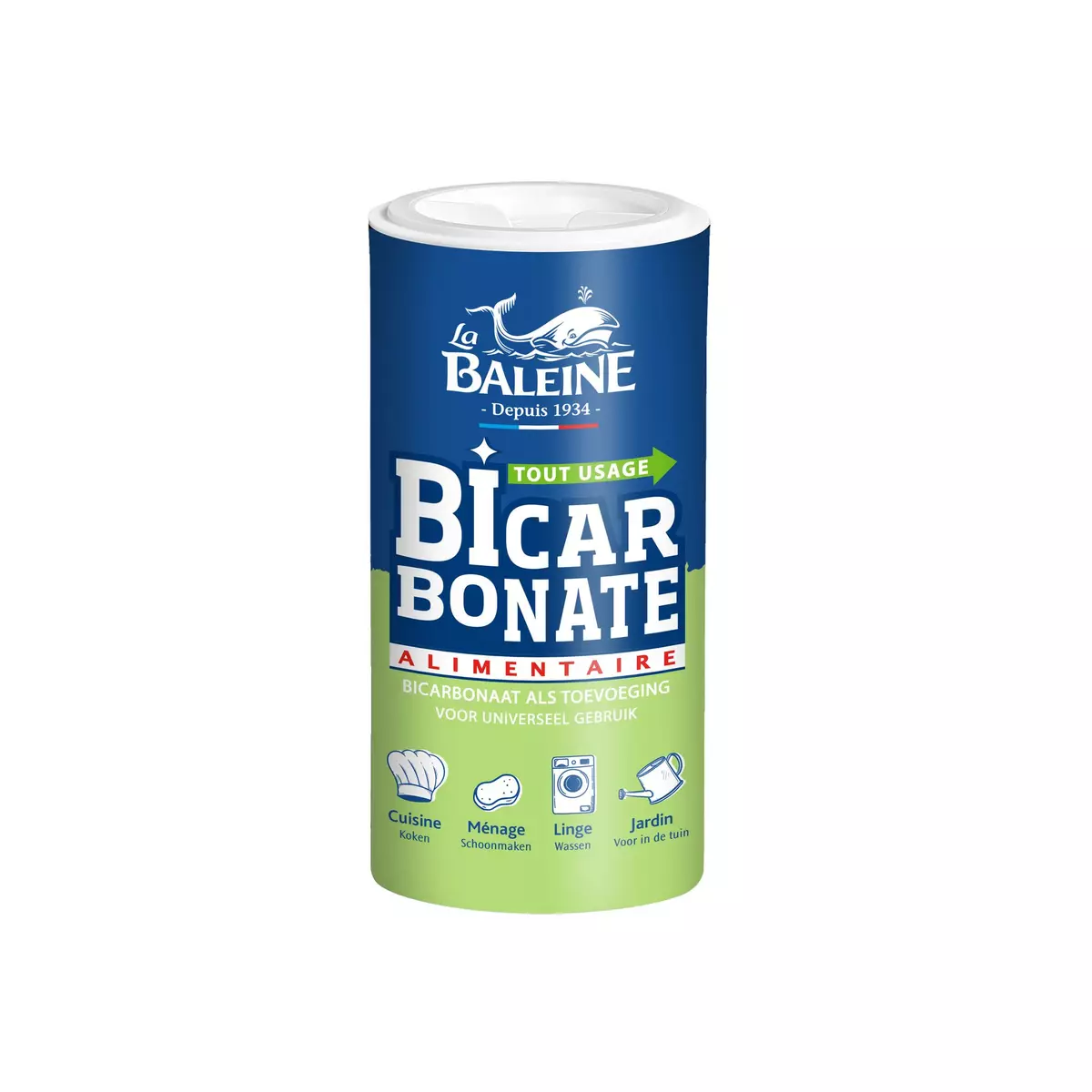 LA BALEINE Bicarbonate alimentaire usage universel 400g