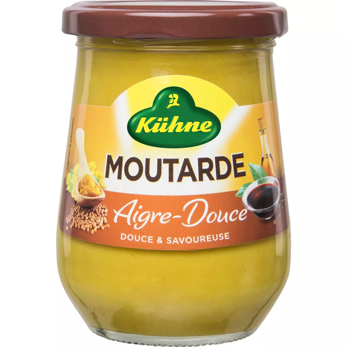 KUHNE Moutarde aigre douce 270g