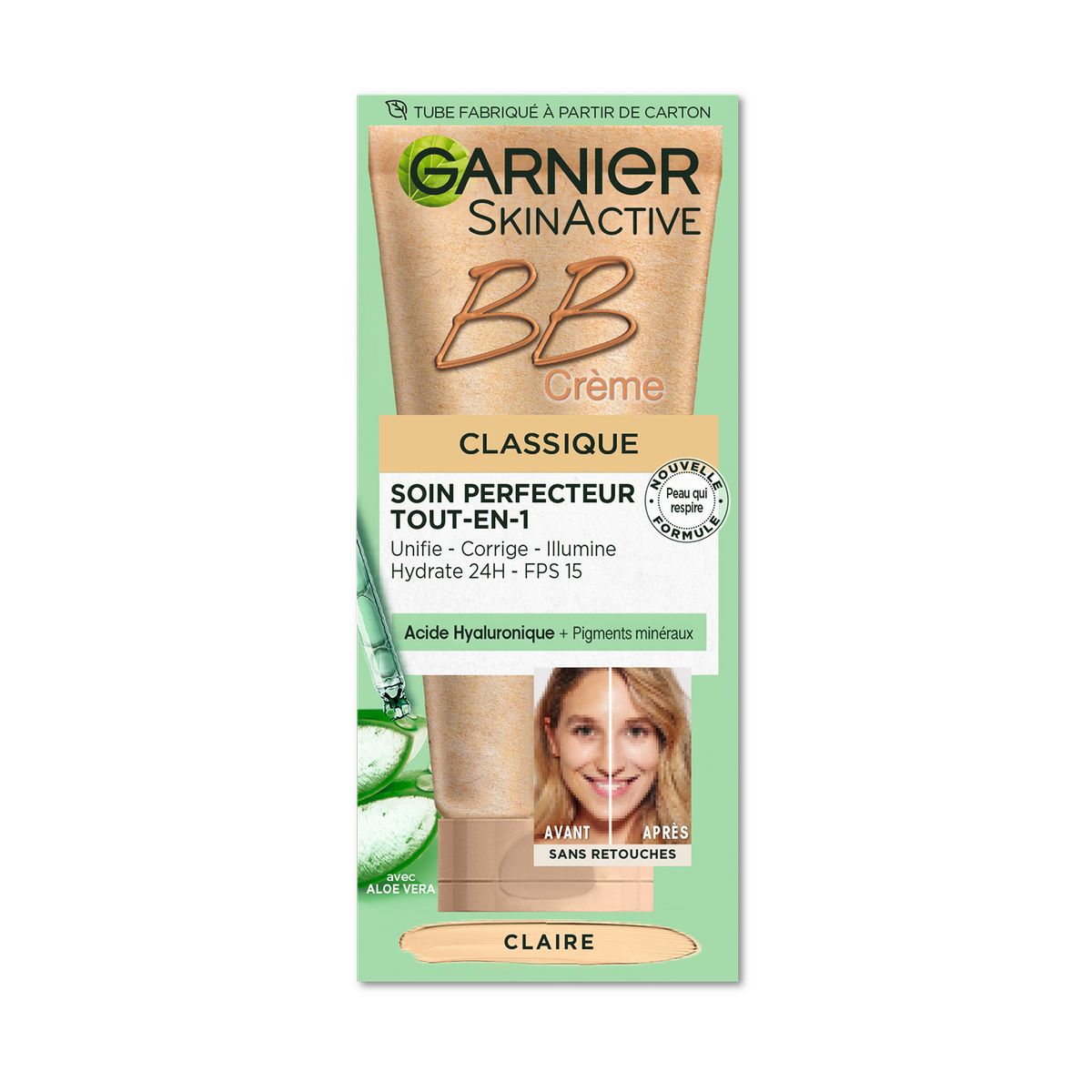 GARNIER BB crème soin miracle perfecteur teinte claire 40ml