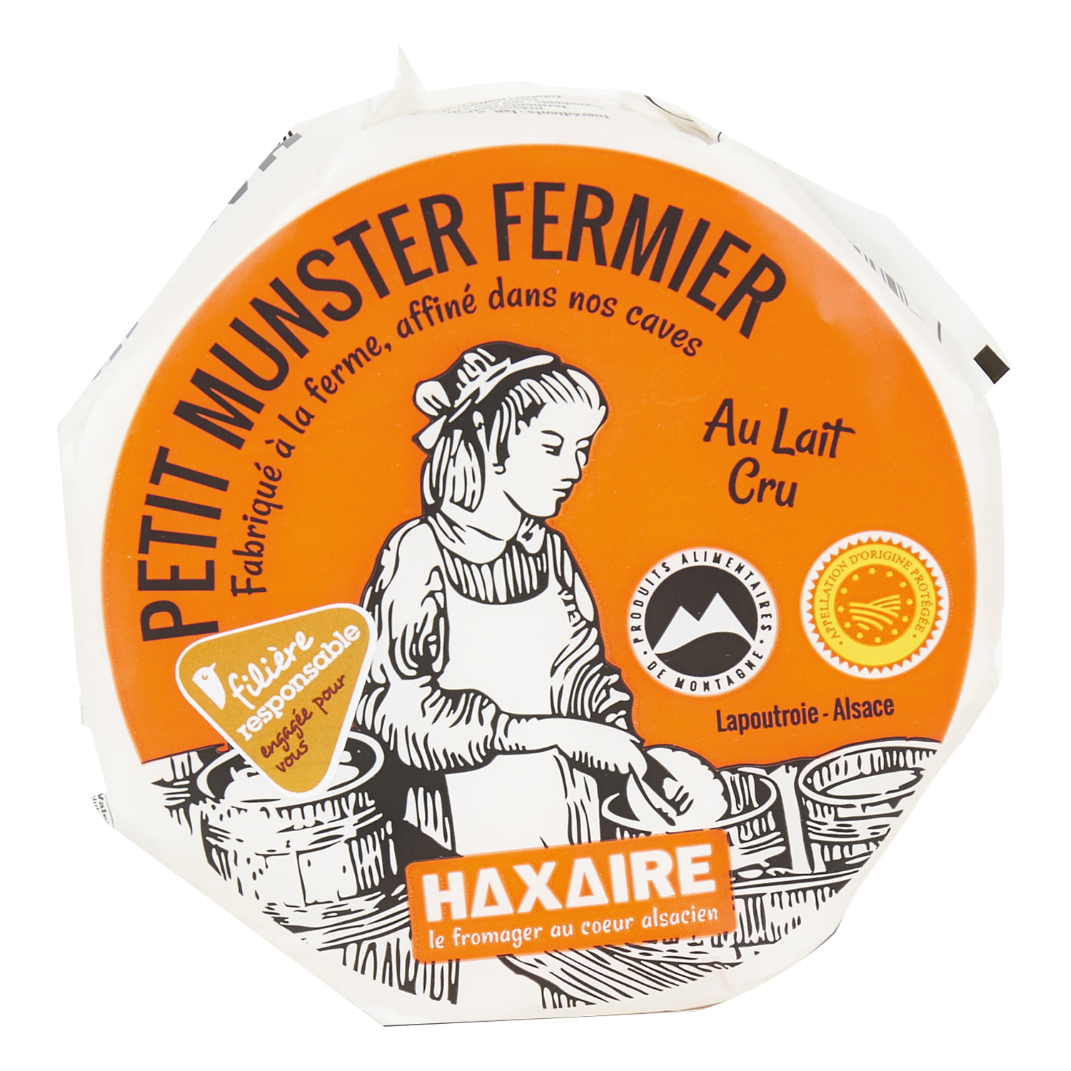 Voir la diapositive 2 : CULTIVONS LE BON Petit Munster AOP 220g