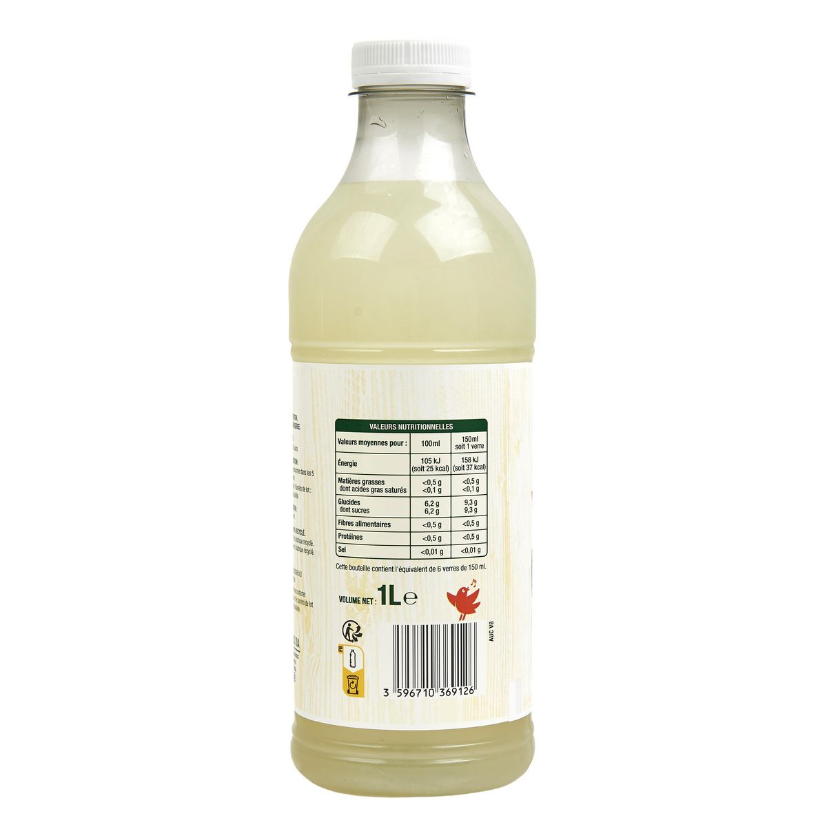 AUCHAN Citronnade 1L