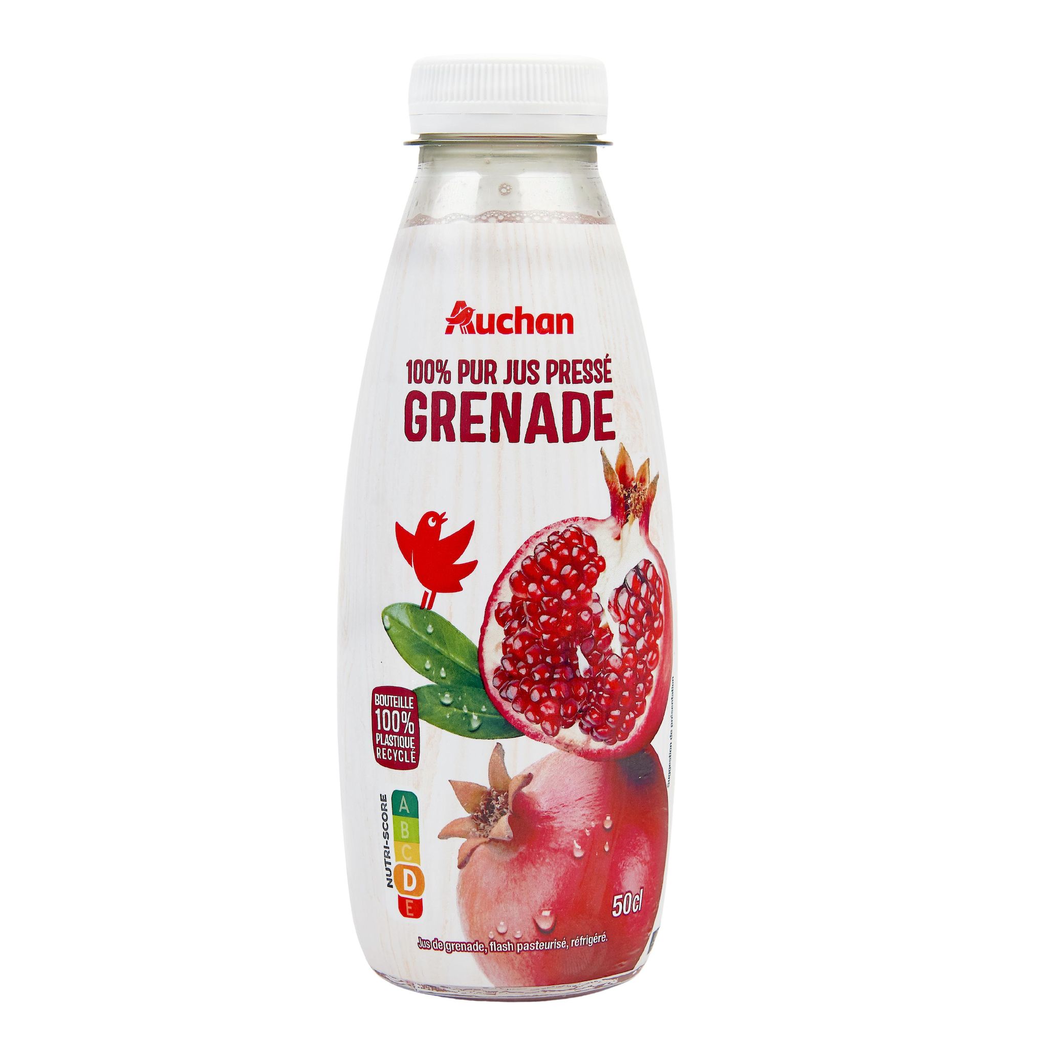 Voir la diapositive 3 : AUCHAN Pur jus de grenade 50cl