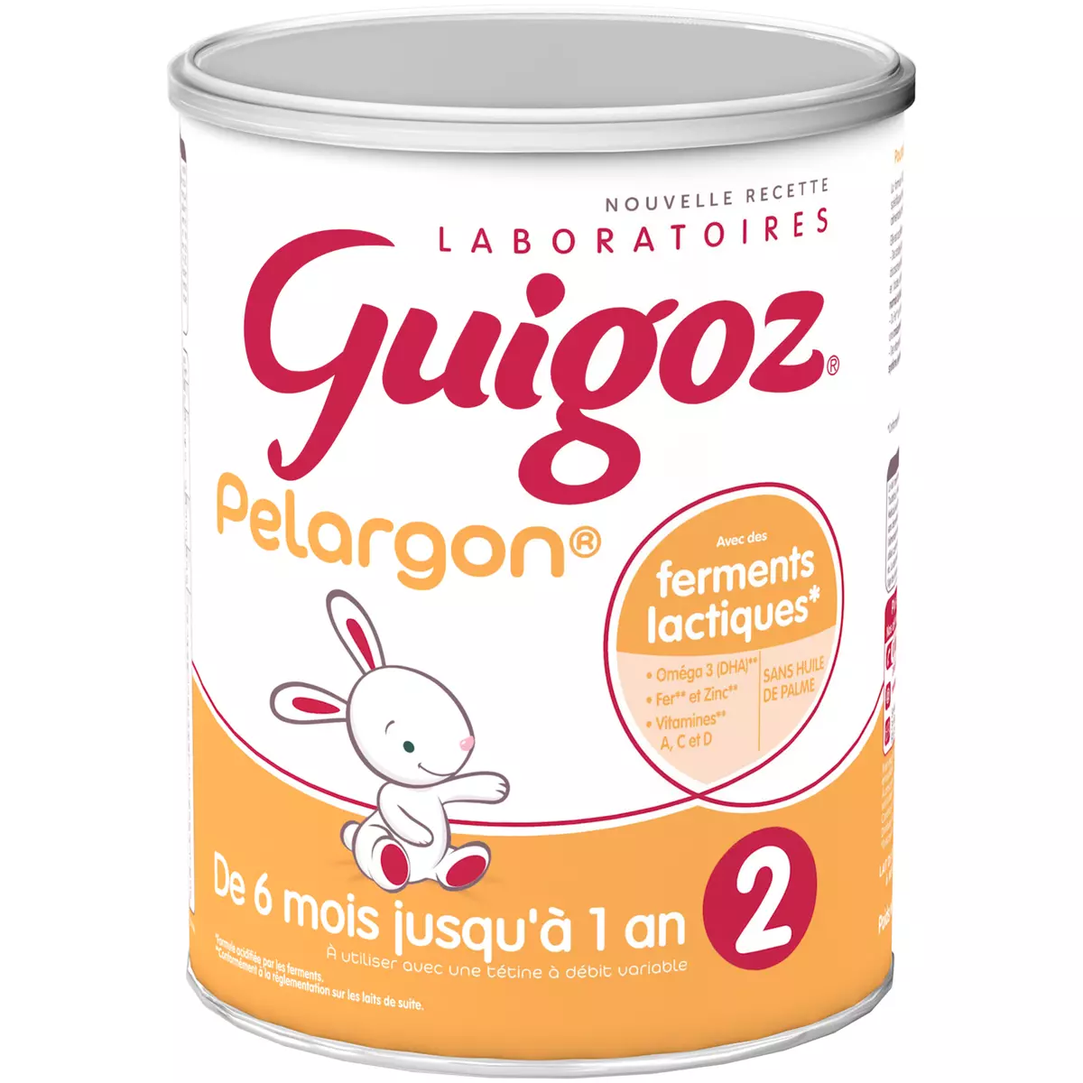GUIGOZ PELARGON 2 lait poudre 6 à 12 mois 800gr EUR 18,69