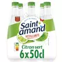 SAINT AMAND Eau minérale pétillante saveur citron vert bouteilles 6x50cl