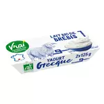 VRAI Yaourt à la grecque au lait de brebis bio 2x125g