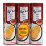 Voir la diapositive 2 : AUCHAN Chips tuiles goût paprika lot de 3 3x170g