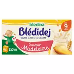 Blédina BLEDINA Blédidej céréales lactées à la madeleine dès 9 mois