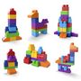 Voir la diapositive 5 : MATTEL Sac Medium Classique 60 briques - Mega Blocs