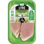 Voir la diapositive 2 : LYRE CULTIVONS LE BON Filets de poulet fermier bio Filière Responsable 2 pièces 300g