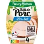 FLEURY MICHON Rôti de porc réduit en sel et sans nitrite 4 tranches 160g