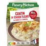 Voir la diapositive 2 : FLEURY MICHON Gratin de choux-fleurs au jambon et emmental 1 part 280g