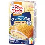 PERE DODU Escalope cordon bleu double cheese 2 pièces 200g