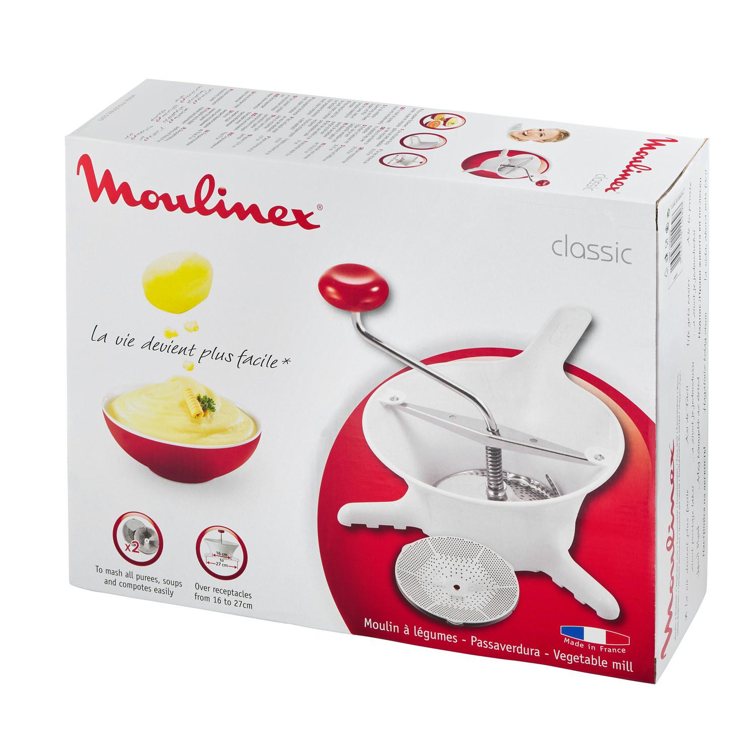Voir la diapositive 6 : MOULINEX Moulin à légumes en plastique
